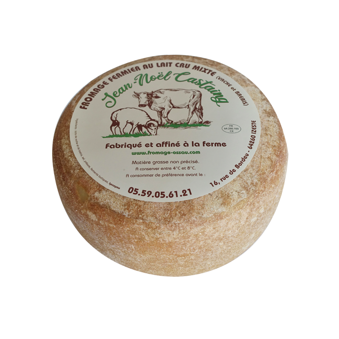 Tomme entière mixte vache et brebis 4,8kg